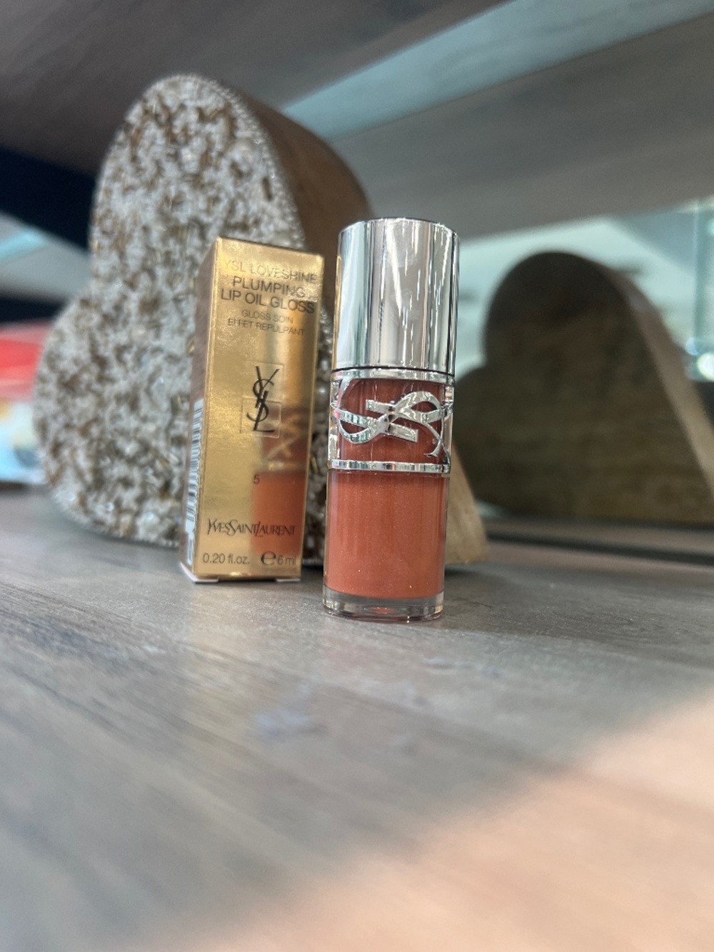 YSL love shine lip plumping oil